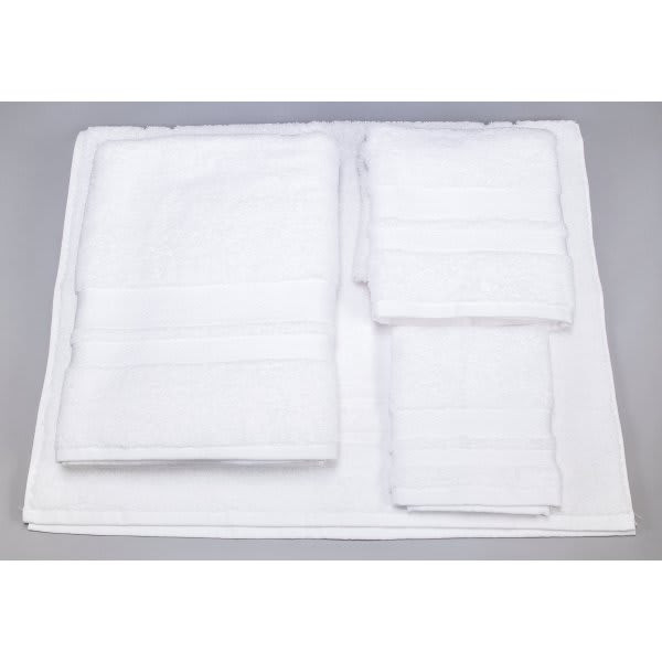 Best Western Enova 16 X 30 In. Green Plus Hand Towel (White) (120-Case)