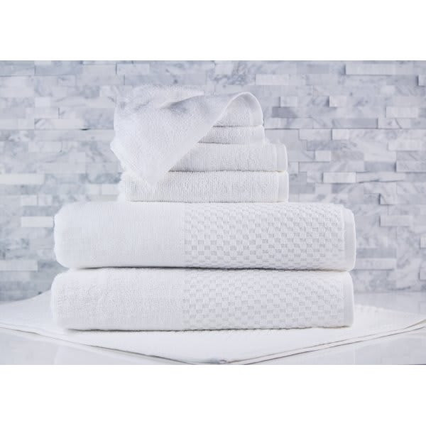 Choice Hotels Endura Weave + Bath Towel,  10 Pounds/Dozen, White, Case Of 60