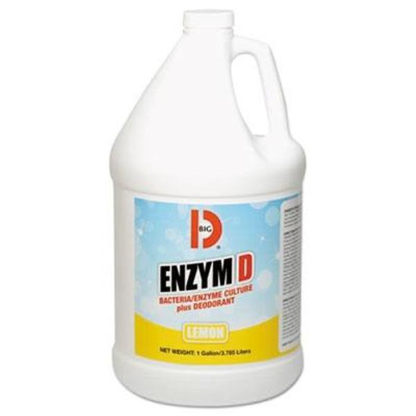 Big D Industries 1 Gallon Lemon Scent Liquid Deodorant (4-Carton)