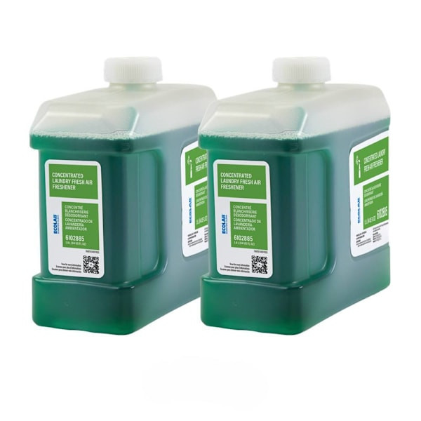 Ecolab Concentrated Laundry Fresh Air Freshener 1.9 Liter, Case Of 2