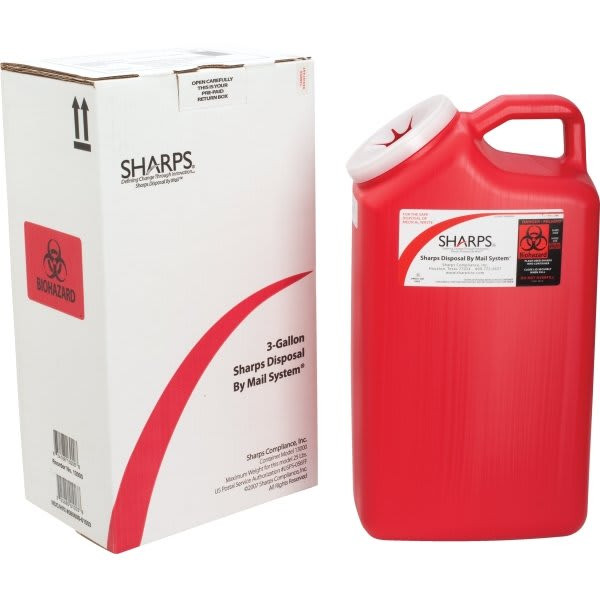 Sharps Compliance 3 G. Disposal System