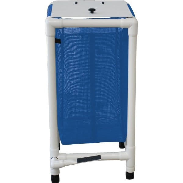 Mjm Echo Single Hamper With Mesh Bag And Foot Pedal - Royal Blue