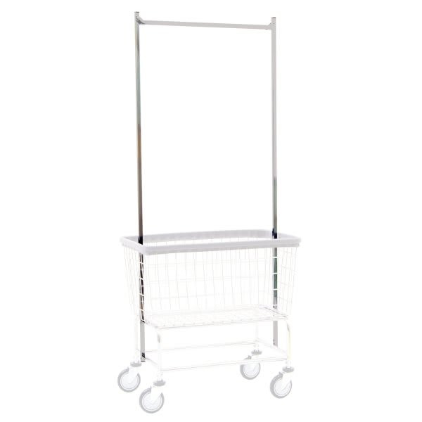 R&b Wire 28" Crossbar Wire Double Pole Rack Chrome-Plated