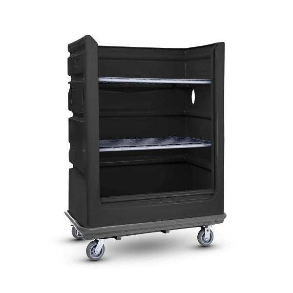 R&B Wire 48 Cubic Foot Turnabout Bumper Truck - Black
