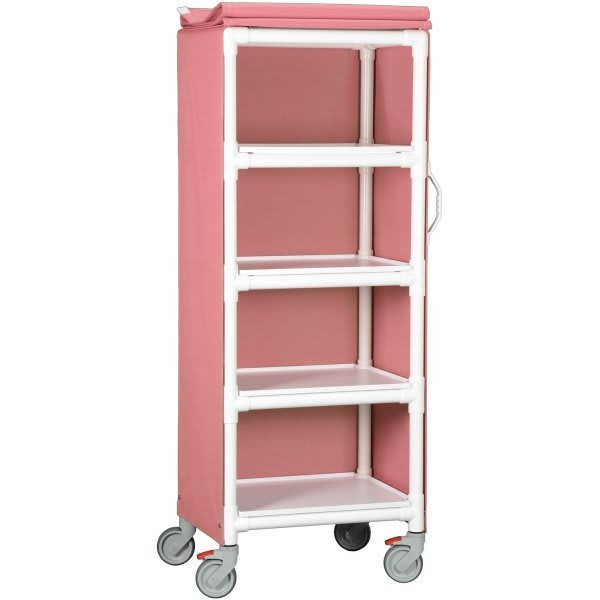 Ipu 4 Shelf Multi-Purpose Cart In Wineberry
