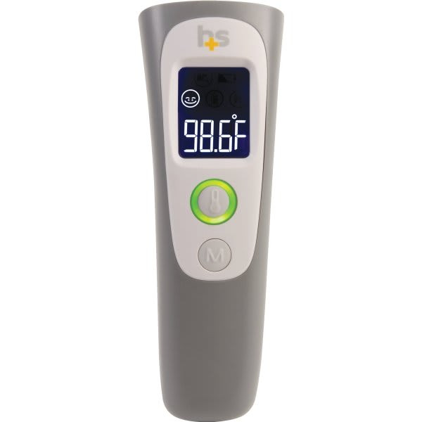 Healthsmart Non-Contact Temporal Thermometer With Distance Sensor, Body/Object/Air Modes, Fever Alarm