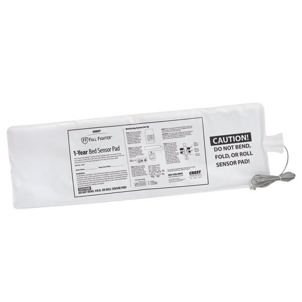 Crest Healthcare Fall Fighter 1-Year Bed Sensor Pads, Package Of 10