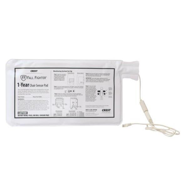 Crest Healthcare Fall Fighter Break-A-Way 1-Year Chair Sensor Pad, Adapter Cable