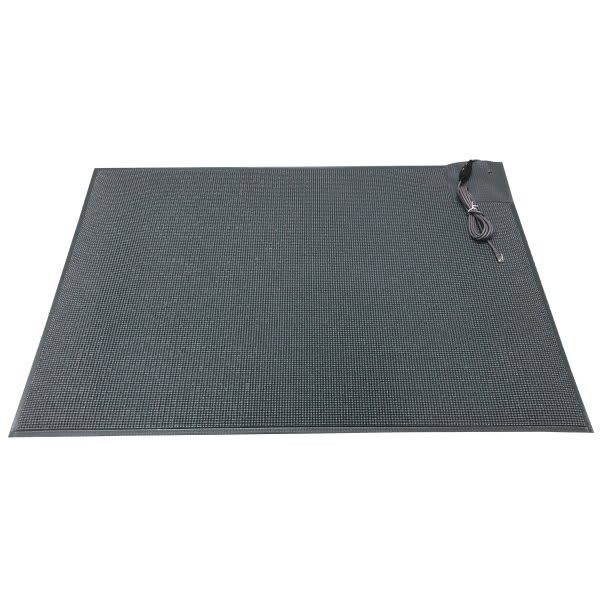 Smart Caregiver Weight-Sensing Floor Mat, Gray, 24 X 36", Corded