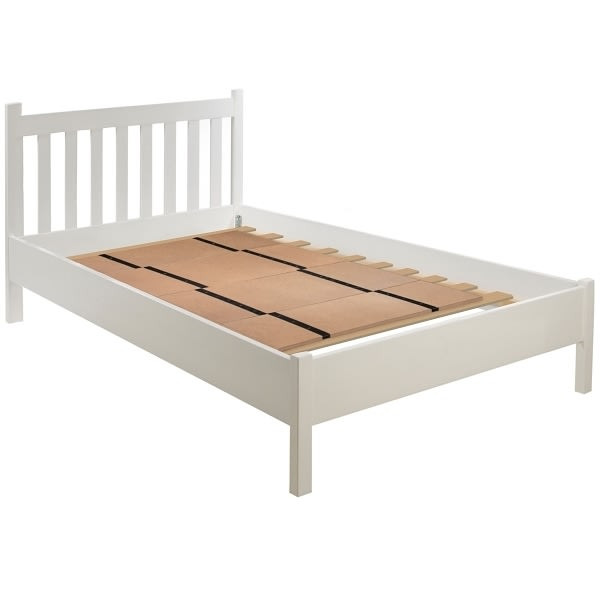 DMI Foldable Box Spring/Bed Support Slats For Mattresses, Brown, 48" X 60"