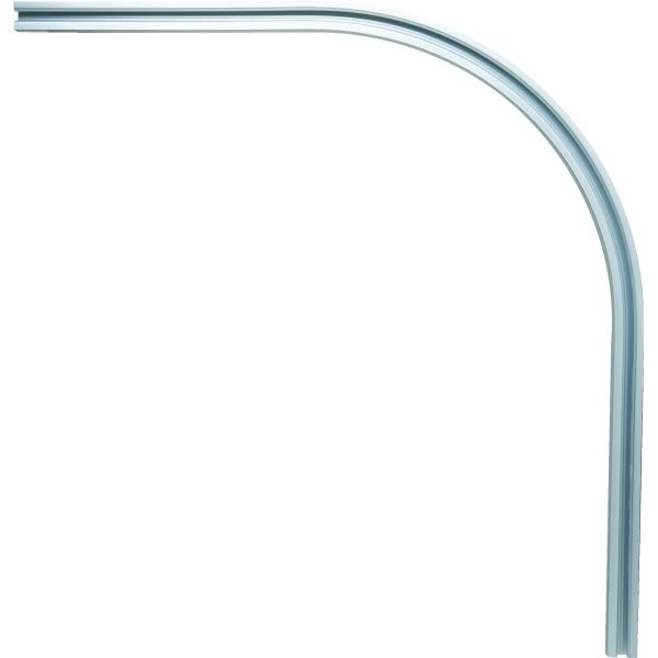 Threadwell 90-Degree Track Bend 7000 Series 2-1/2 X 2-1/2