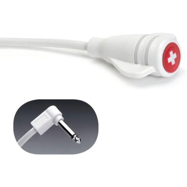 Crest Healthcare 2-Conductor 1/4 In Phone Plug Double Cleancall Nurse Call