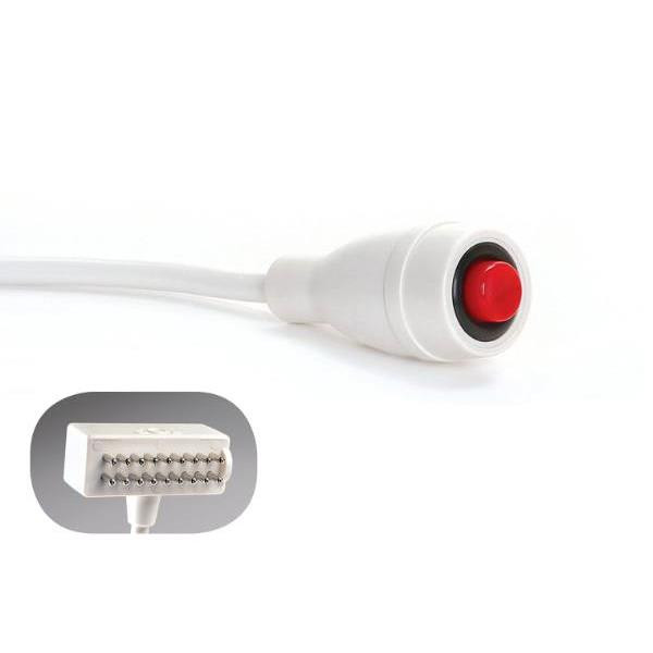 Crest Healthcare 8 Ft Ascom Dukane 18-Pin Plug Econocall Nurse Call