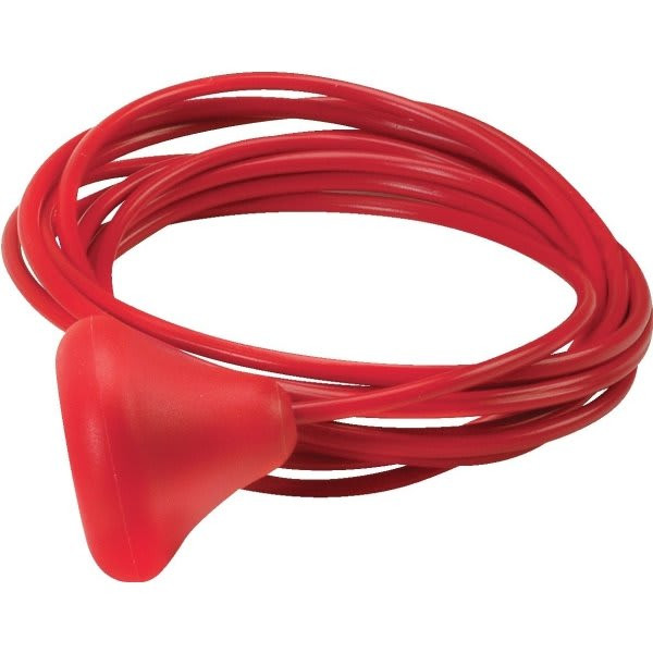 Crest Healthcare Cleancord 1.2 Mm Red Pvc Pull Cord, Roll Of 100 Ft.