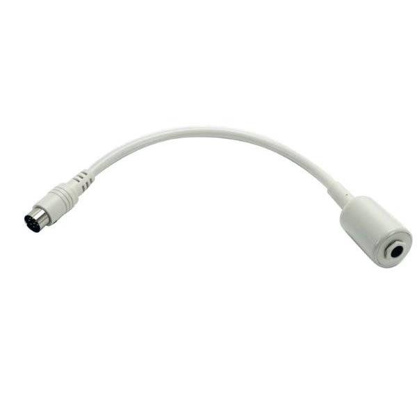 Crest Healthcare Nurse Call Adapter, Type D, Rauland 8-Pin Din To 1/4 In. Plug