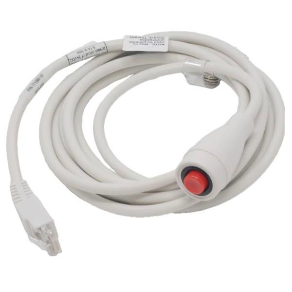 Crest Healthcare Tektone Wescom 8-Pin Plug Econocall Cord (White)