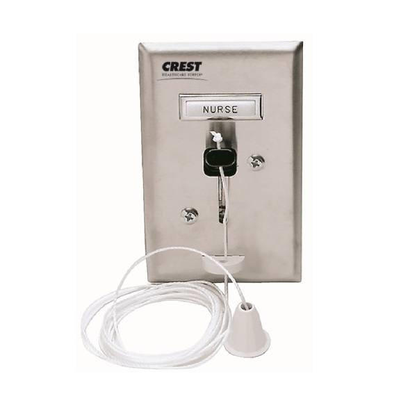 Crest Healthcare 28vdc Pullcord Station W/ Call Placed Light