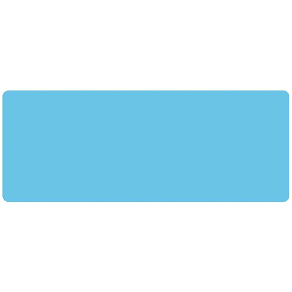 Rrd Paper Rectangles 2-1/4" X 7/8" Light Blue