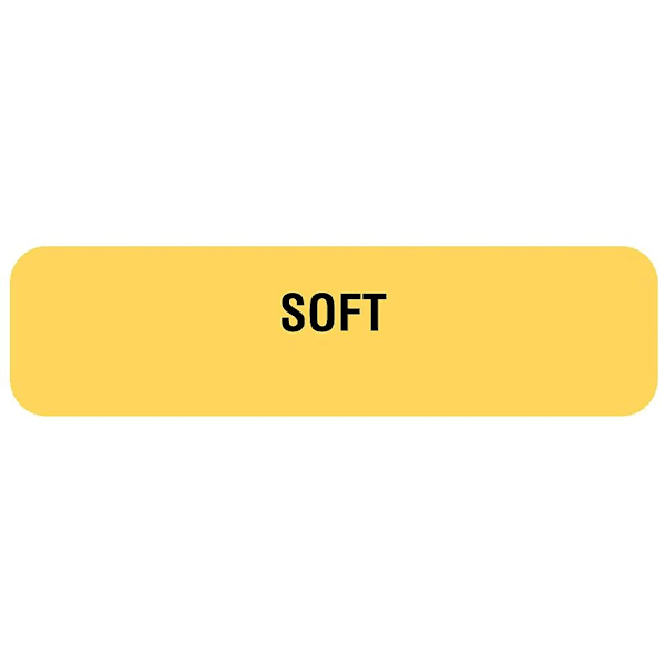 Rrd Soft Nutrition Communication Labels 1-1/4"X5/16"