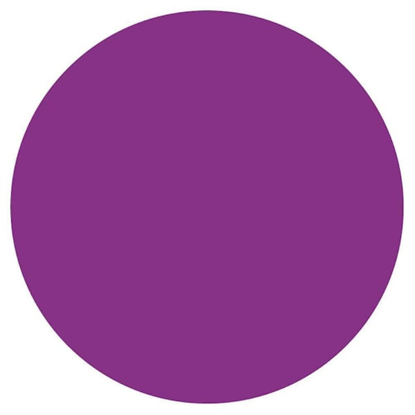 Rrd Vinyl Circle 1/2" Dia Purple