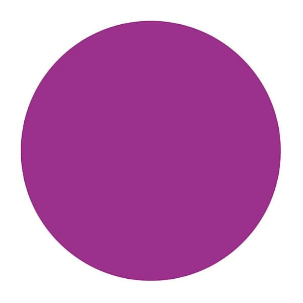 Rrd Vinyl Circle 1/4" Dia Purple