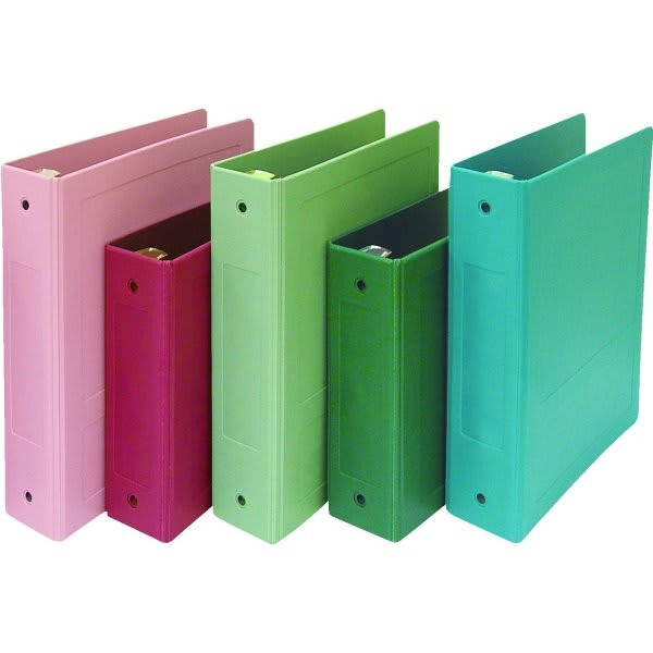 Omnimed Molded Binder 2" Side Open Forest Green