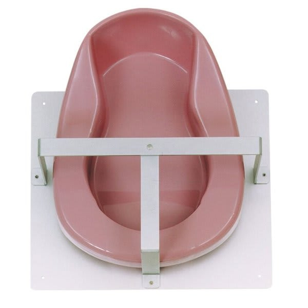Omnimed Aluminum Single Bedpan Rack