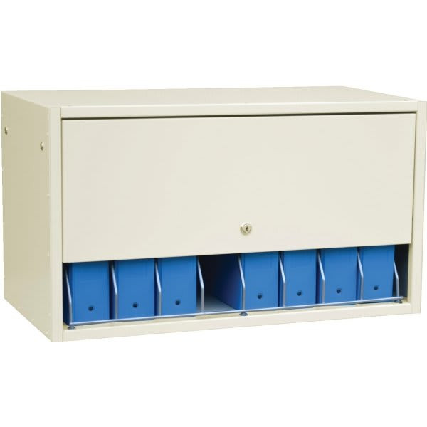 Omnimed Cubbie File Rack Locking Panel, Beige