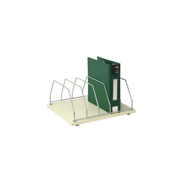 Omnimed Table Top Storage Rack 5 Chart Capacity Beige