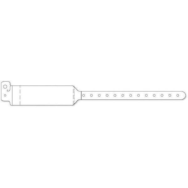 Rrd Adult Cover Seal Wristband 11-3/4" X 1-1/4" Package Of 50 ULWB5080-11