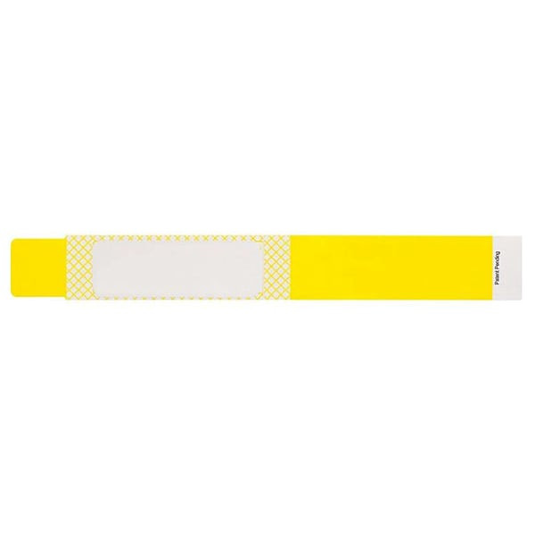 Rrd Adult Tyvek Cover Seal Wristband 10" X 1-1/8" Case Of 500