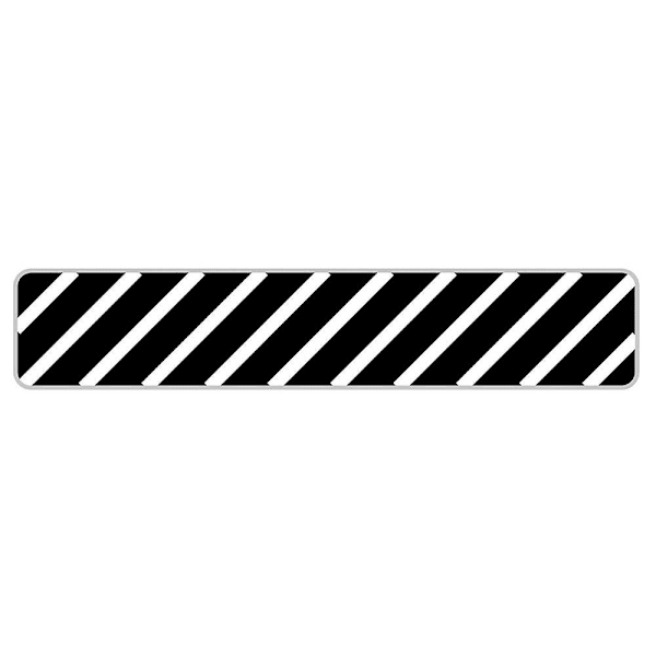 Rrd Uniflag30 Striped 1" X 3/16" Package Of 900 ULUX420