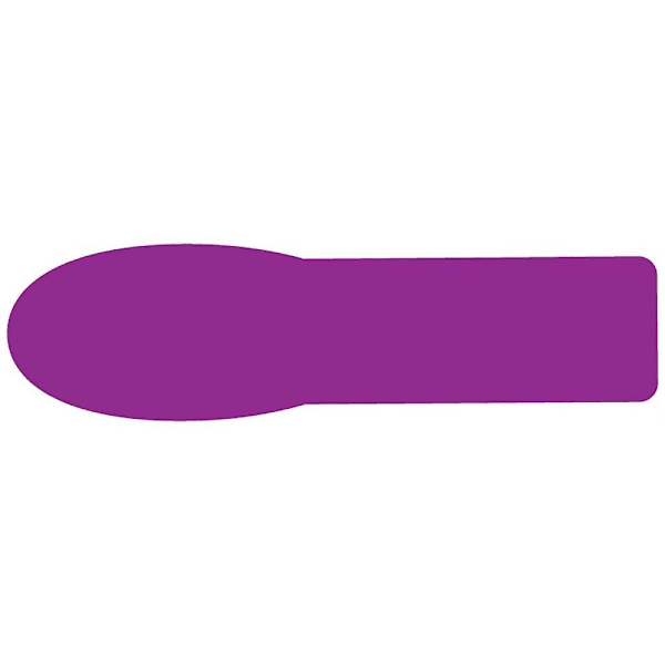 Rrd Extra Large Uniflag 2-1/4" X 5/8" Violet Package Of 90