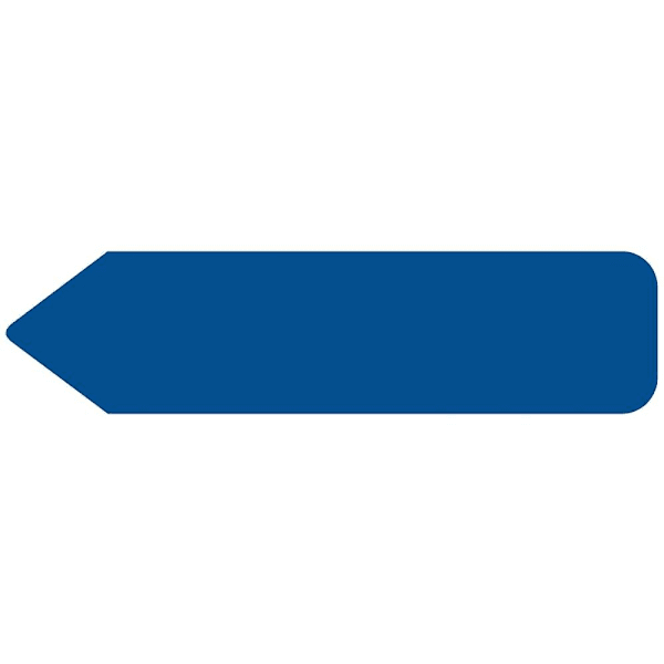 Rrd Uniarrow Flag 2-1/4"X9/16" Dark Blue Package Of 150