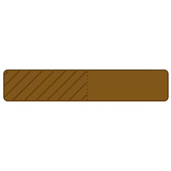 Rrd Uniflag 15'S-Solid Color Brn Package Of 450