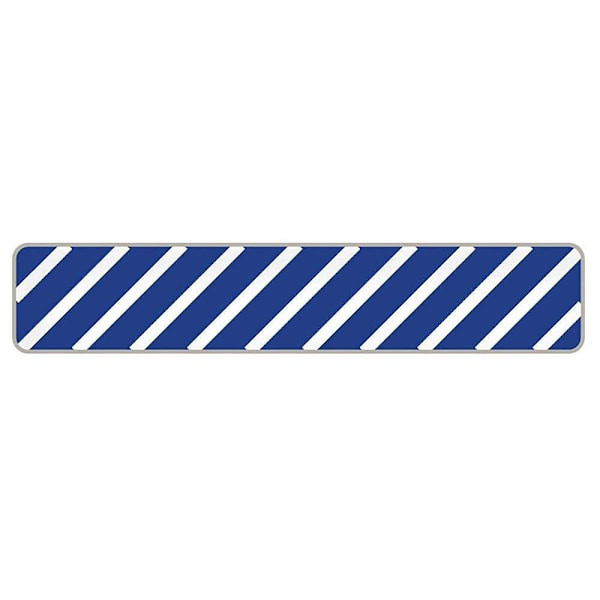 Rrd Uniflag30 Striped 1" X 3/16" Dark Blue Package Of 900