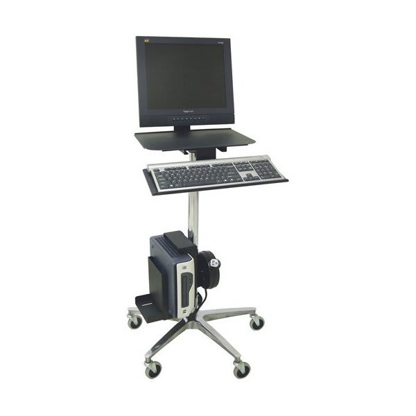Omnimed Ergo Computer Transport Stand Cord Reel