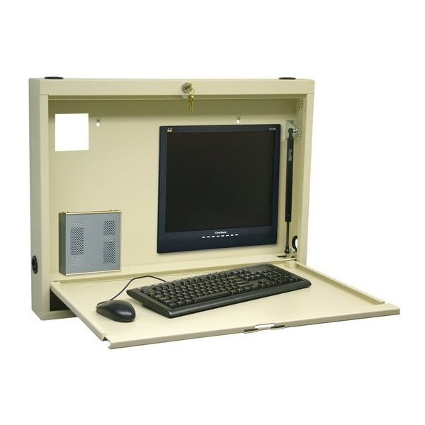 Omnimed Compact Informatics Wall-Mount Desk Light Grey