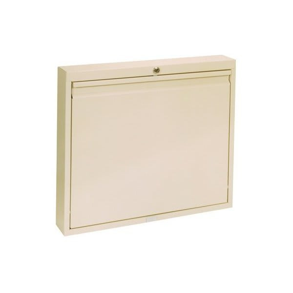 Omnimed Deluxe Wall Desk Full Size Self Close Beige