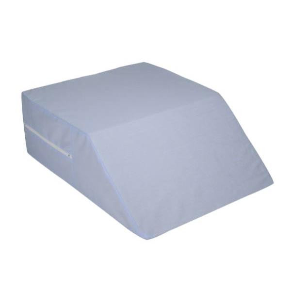 DMI Firm Leg Elevation Wedge Pillow, High-Density Foam, 555-8071-0123, Blue