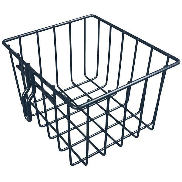 Omnimed Black Plastic Coated Steel Wire Omni Basket