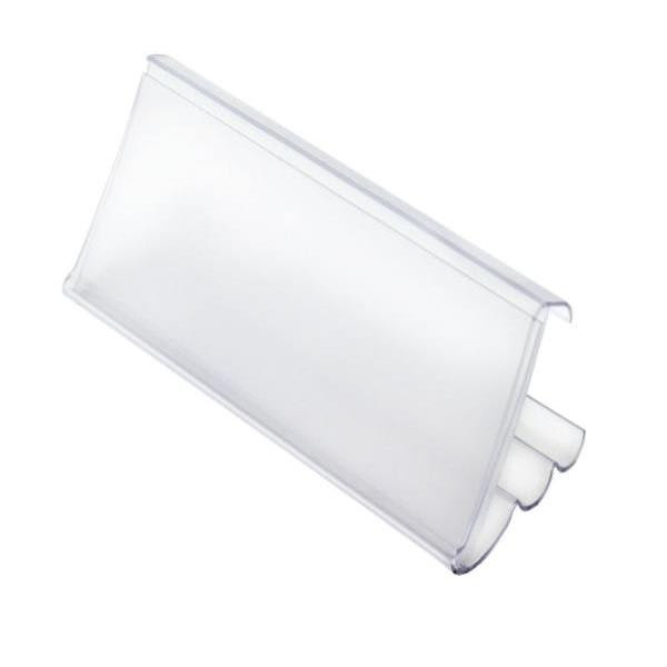 Quantum Storage Systems Clear Angled Label Holder 3l Inch