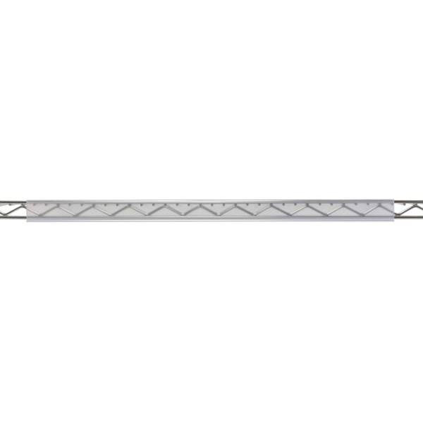 Quantum Storage Systems Clear Label Holder Designed For 42l Shelf 39l Inch