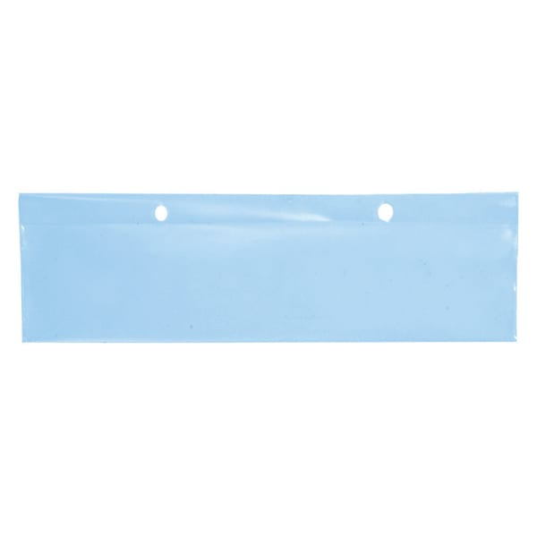 Quantum Storage Systems Label Holder Conductive Clear 8"W X 2"H Package Of 6