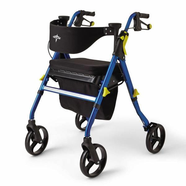 Medline Industries Empower Rollator, Blue