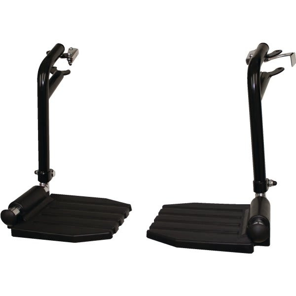 Black Invacare Footrest Cam Lock-Hemi-Left