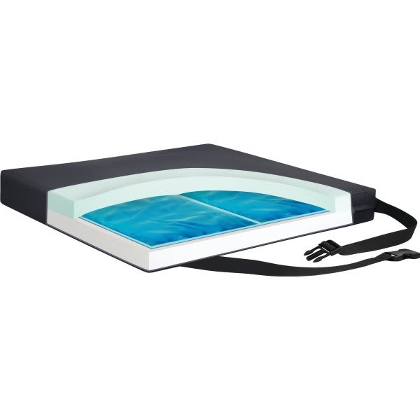 Relia+ Bariatric Gel-Foam Cushion 28x18x3"
