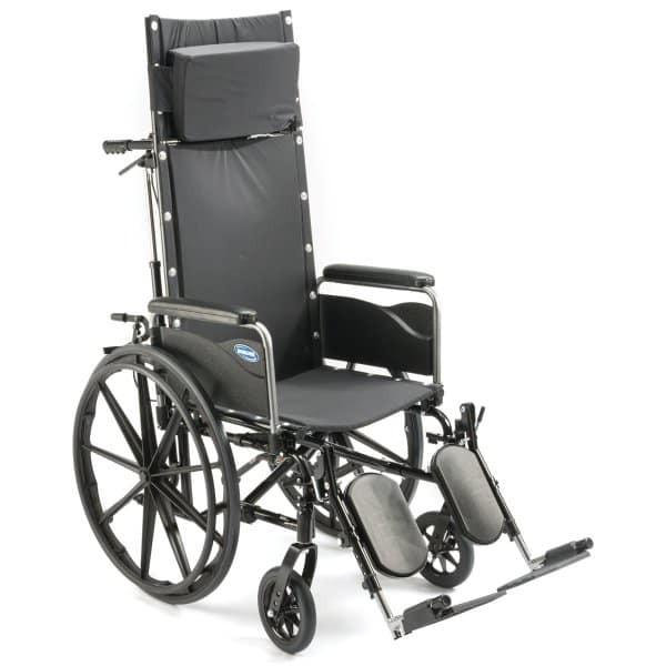 Invacare 9000xt Reclining Wheelchair 18"X18" Full Length Elevating Legrests Composite
