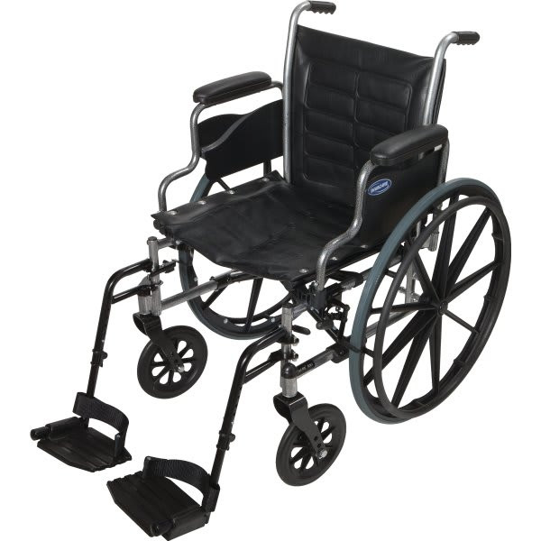 Invacare Tracer Iv Standard Wheelchair 22"X18" Desk Length Swing Away Footrests Composi