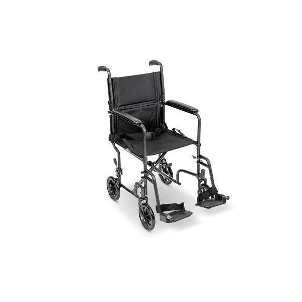 Medacure Transport Chair With 17" Seat Width